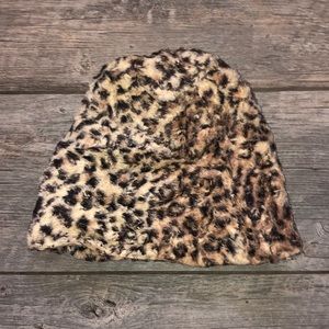 cute vintage cheetah hat
